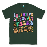 Sports Green expensive diffucult and talks back Classic Tee - MaliasSmallBusiness