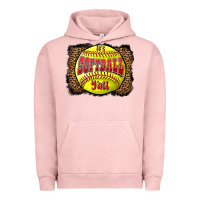 Pigment Salmon it's softball y'all Urban Hoodie - LillyAllenDesigns