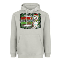 Moon Dust merry and bright husky farm  background Heavyweight Hoodie - RanaPortraitStore