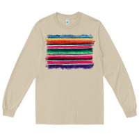 Mushroom serape Long Sleeve Tee - BarkalooDesign