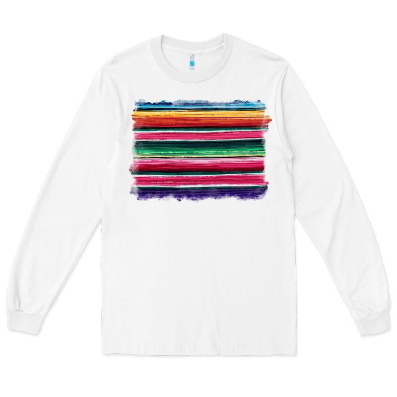 Serape Long Sleeve Tee by BarkalooDesign | Teevron