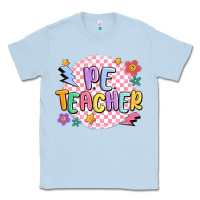 Dusty Blue pe teacher Classic Tee - MaliasSmallBusiness