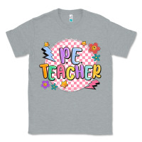 Heather Grey pe teacher Classic Tee - MaliasSmallBusiness