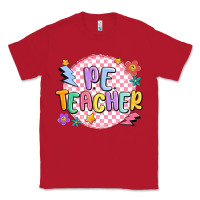 Red pe teacher Classic Tee - MaliasSmallBusiness