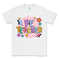White pe teacher Classic Tee - MaliasSmallBusiness