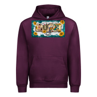 Mauve Wine western love nurse license plate template Urban Hoodie - BarkalooDesign