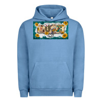Pigment Pebble Blue western love nurse license plate template Urban Hoodie - BarkalooDesign