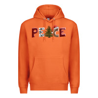 Carrot peace christmas Premium Hoodie - AdoDesignShop