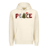 Tofu peace christmas Premium Hoodie - AdoDesignShop