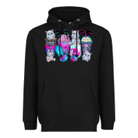 Hippopotamus Coffee Cups Heavyweight Hoodie | Teevron