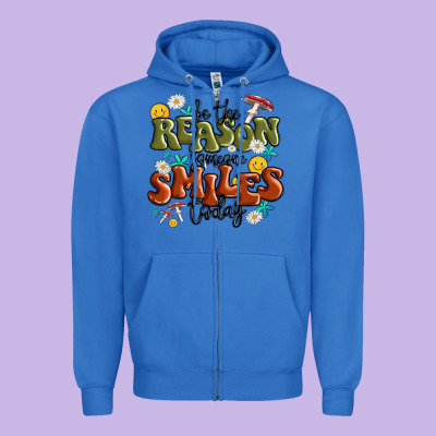Zipper Hoodie be the reason someone smiles today