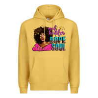 Antique Gold mad hustler dope soul Premium Hoodie - AdoDesignShop