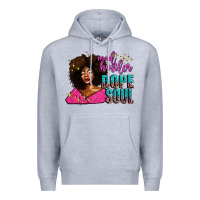 Heather Grey mad hustler dope soul Premium Hoodie - AdoDesignShop