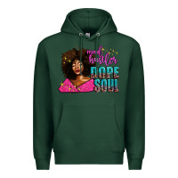 Sports Green mad hustler dope soul Premium Hoodie - AdoDesignShop