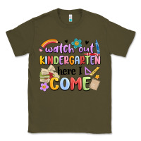 Army Green watch out kindergarten here i come Classic Tee - MaliasSmallBusiness