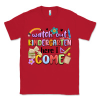 Red watch out kindergarten here i come Classic Tee - MaliasSmallBusiness