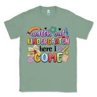 Sage watch out kindergarten here i come Classic Tee - MaliasSmallBusiness