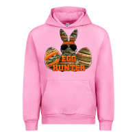 Fuchsia Pink easter egg hunter boys Urban Hoodie - Jasminsmagicworld