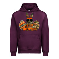 Mauve Wine easter egg hunter boys Urban Hoodie - Jasminsmagicworld