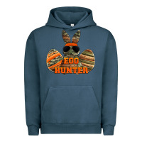 Pigment Midnight Navy easter egg hunter boys Urban Hoodie - Jasminsmagicworld