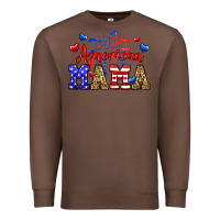 Chestnut American mama Premium Sweatshirt - Neo Western