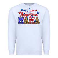 White American mama Premium Sweatshirt - Neo Western