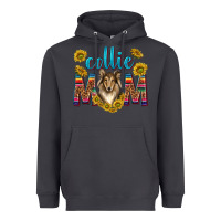 Smoke western collie mom Heavyweight Hoodie - texasbilliewilder