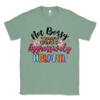 Sage not bossy just aggressively helpful Classic Tee - MaliasSmallBusiness