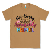 Toasted Coconut not bossy just aggressively helpful Classic Tee - MaliasSmallBusiness
