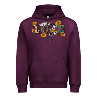 Mauve Wine western love nurse Urban Hoodie - BarkalooDesign