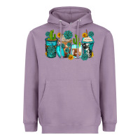 Lavender gemstone coffee cups Heavyweight Hoodie - Zillion Design Studio