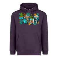 Plum gemstone coffee cups Heavyweight Hoodie - Zillion Design Studio