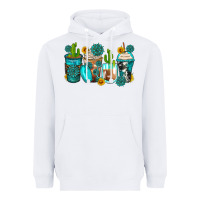 White gemstone coffee cups Heavyweight Hoodie - Zillion Design Studio