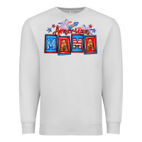 Dove Grey American mama Premium Sweatshirt - Neo Western