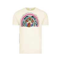 Vintage Arctic easter cross daisy egg rainbow Vintage Tee - Artiststas
