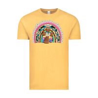 Vintage Mustard easter cross daisy egg rainbow Vintage Tee - Artiststas