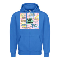 True Royal daily bible affirmations Zipper Hoodie - MaliasSmallBusiness