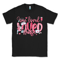 Black one loved nurse valentine's day Classic Tee - MaliasSmallBusiness