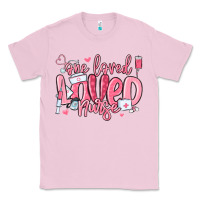 Bubblegum Pink one loved nurse valentine's day Classic Tee - MaliasSmallBusiness