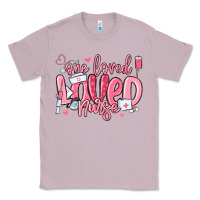Lilac one loved nurse valentine's day Classic Tee - MaliasSmallBusiness