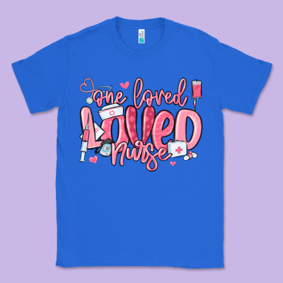 Classic Tee one loved nurse valentine's day