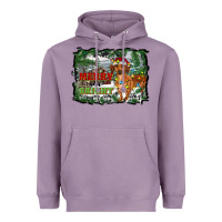 Lavender merry and bright  dachshund with farm Heavyweight Hoodie - RanaPortraitStore