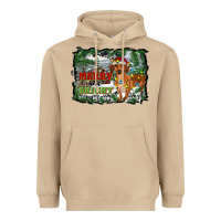 Mushroom merry and bright  dachshund with farm Heavyweight Hoodie - RanaPortraitStore
