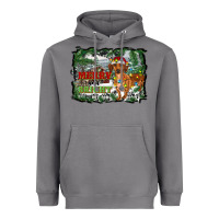 Storm merry and bright  dachshund with farm Heavyweight Hoodie - RanaPortraitStore