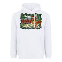 White merry and bright  dachshund with farm Heavyweight Hoodie - RanaPortraitStore
