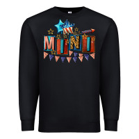 Black American Mini 4th of july Premium Sweatshirt - CowGirlArtShop
