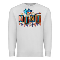 Dove Grey American Mini 4th of july Premium Sweatshirt - CowGirlArtShop