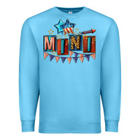 Ocean Blue American Mini 4th of july Premium Sweatshirt - CowGirlArtShop