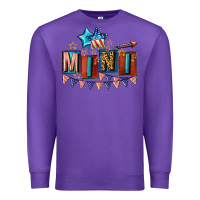 Purple American Mini 4th of july Premium Sweatshirt - CowGirlArtShop