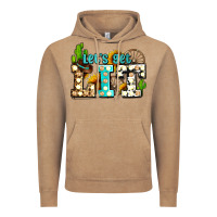 Vintage Coffee western lets get lit ado Vintage Hoodie - AdoDesignShop